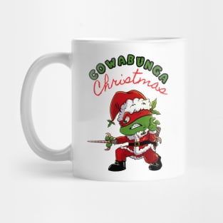 COWABUNGA CHRISTMAS RAPH! Mug